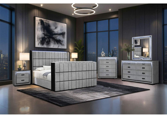 ISABELLA-GREY-QBG ISABELLA GREY QUEEN BED GROUP