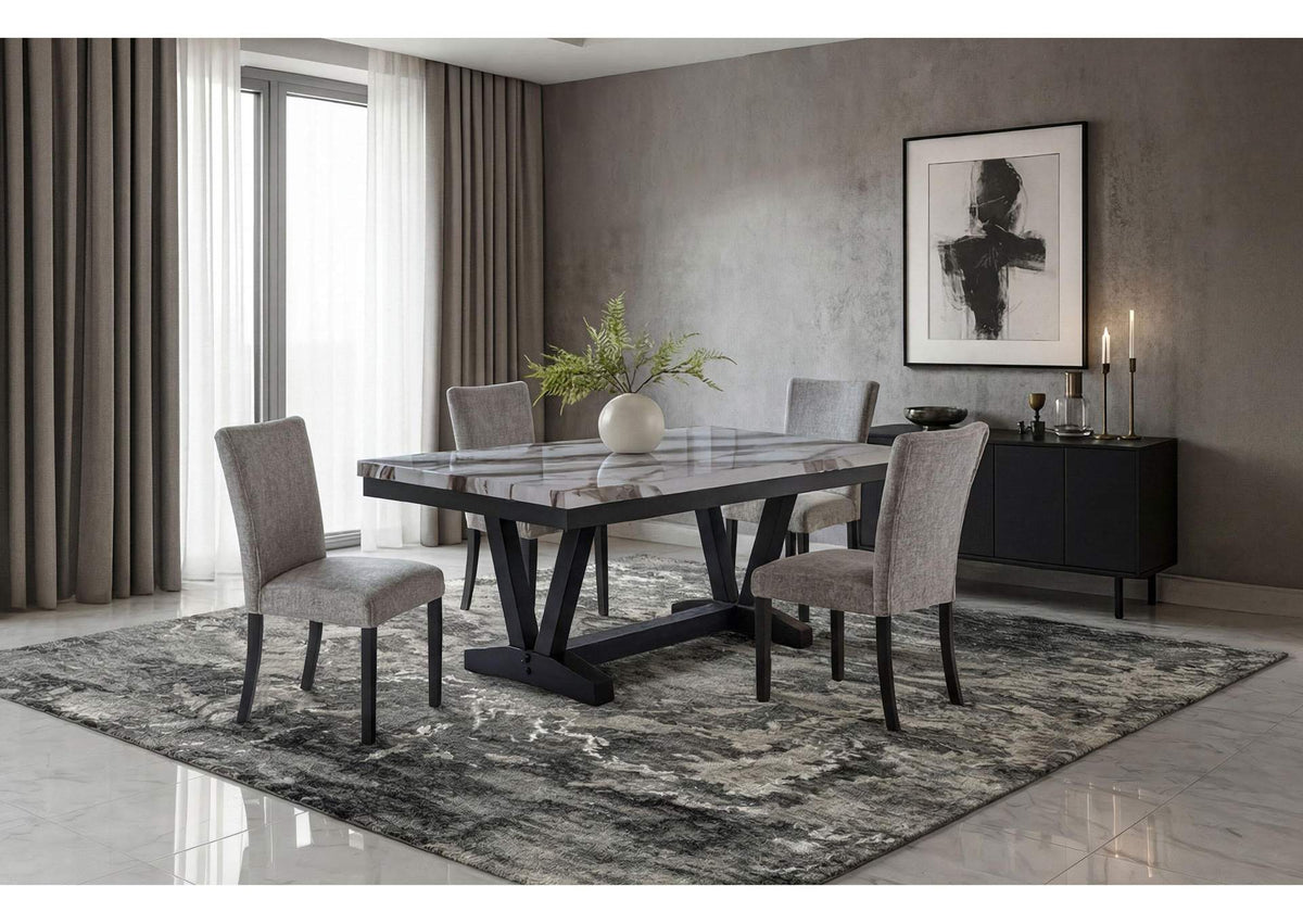 D1319DT_BLK_WHT+D1319DC_LT_GREY_7PC D1319DT BLK - WHT AND 6 D1319DC LT GREY