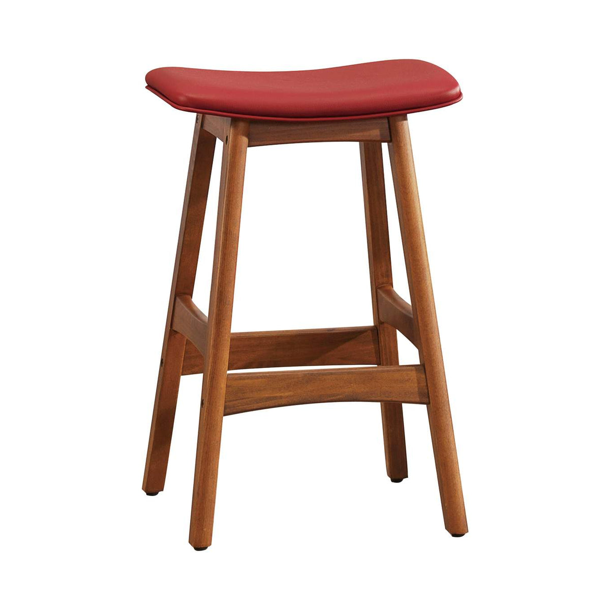 1188RD-24 Ride Counter Height Stool, Matt Red