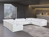 1116 - 10-Piece U-Shaped Sectional Sofa In With 4 Power Recliners & Power Headrests