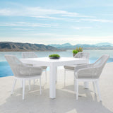 Newport - Square Dining Table - White