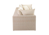 REN-O11163 Cali Natural Wicker Outdoor Modular Sofa