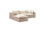 REN-O11163-SEC Cali Natural Wicker Outdoor Modular Sectional