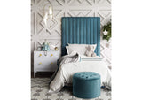 TOV-B127 Arabelle Sea Blue Twin Bed