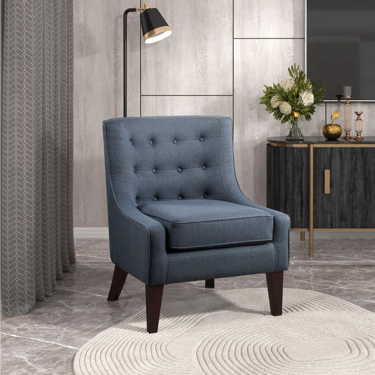 1208BUE-1 Margaret Accent Chair