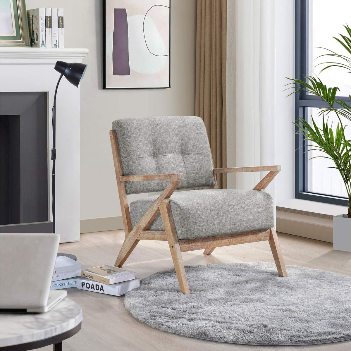 1211GY-1 Ollen Accent Chair