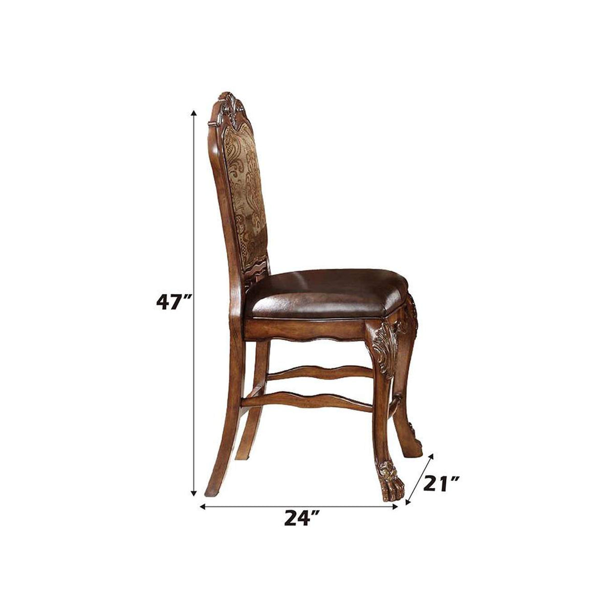 12162 Dresden Counter Height Chair - Set of 2