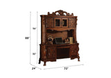 12172 Dresden Executive Computer Desk with Hutch
