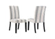 121782 Herran Upholstered Dining Side Chair Beige (Set of 2)