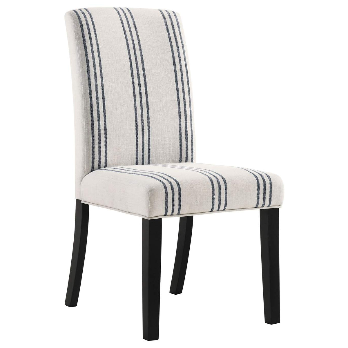 121782 Herran Upholstered Dining Side Chair Beige (Set of 2)
