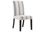 121782 Herran Upholstered Dining Side Chair Beige (Set of 2)