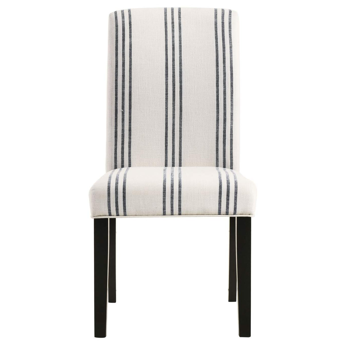 121782 Herran Upholstered Dining Side Chair Beige (Set of 2)