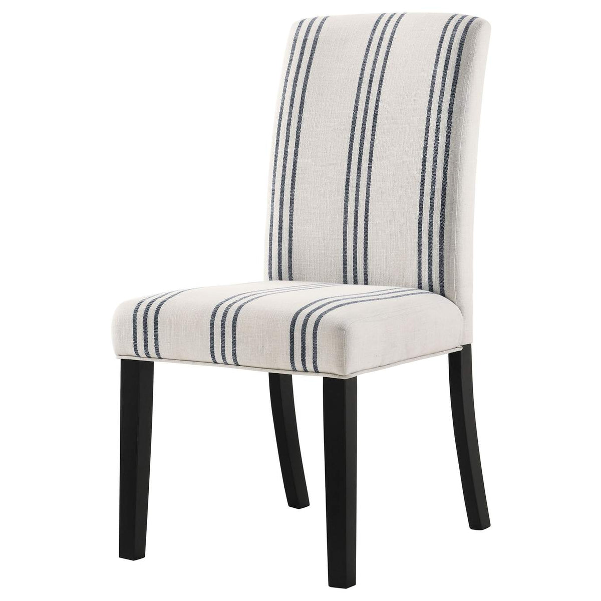 121782 Herran Upholstered Dining Side Chair Beige (Set of 2)