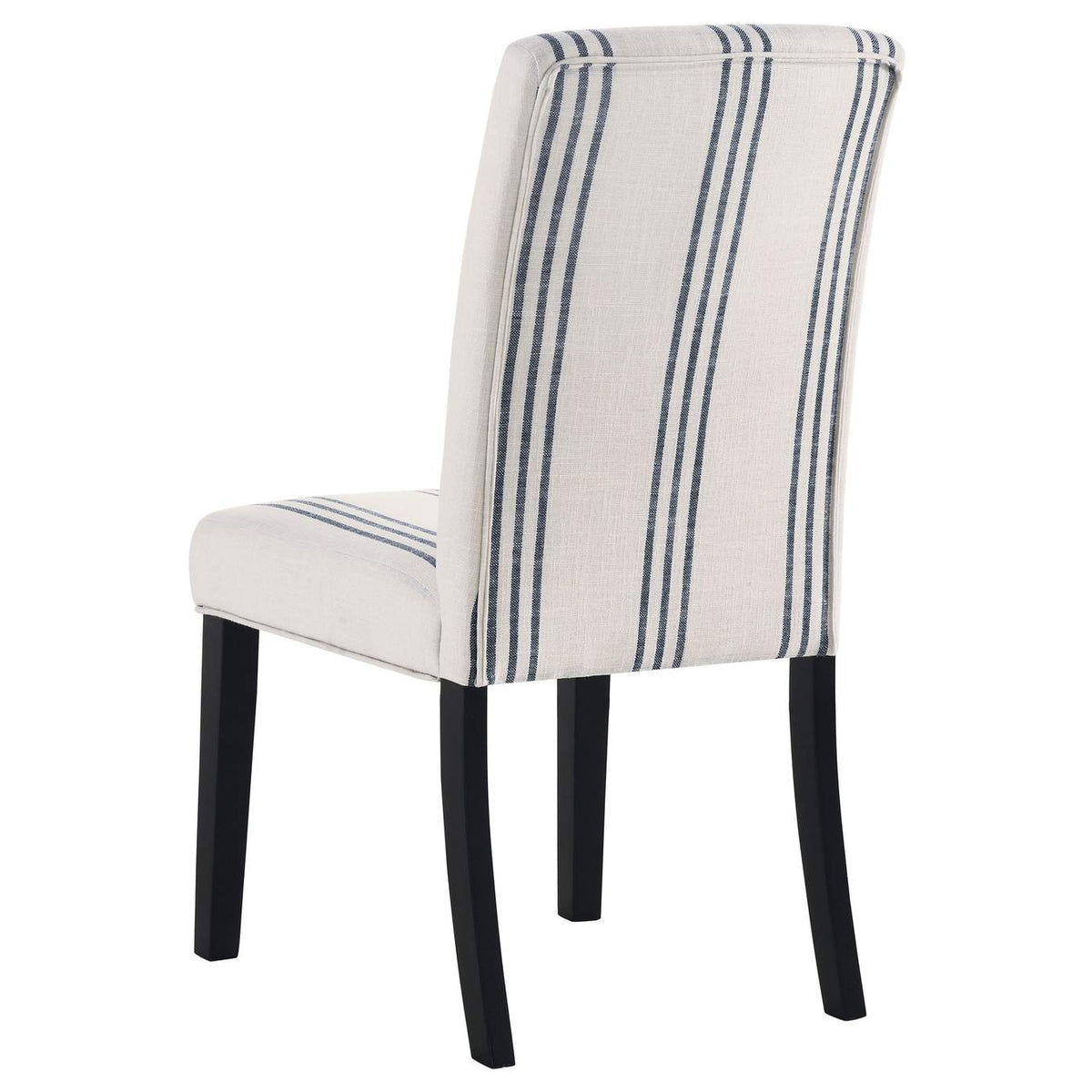 121782 Herran Upholstered Dining Side Chair Beige (Set of 2)