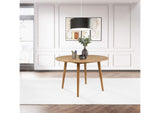 122500 Andrews 48-inch Round Wood Dining Room Table Light Ash