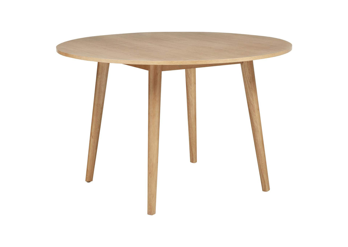 122500 Andrews 48-inch Round Wood Dining Room Table Light Ash