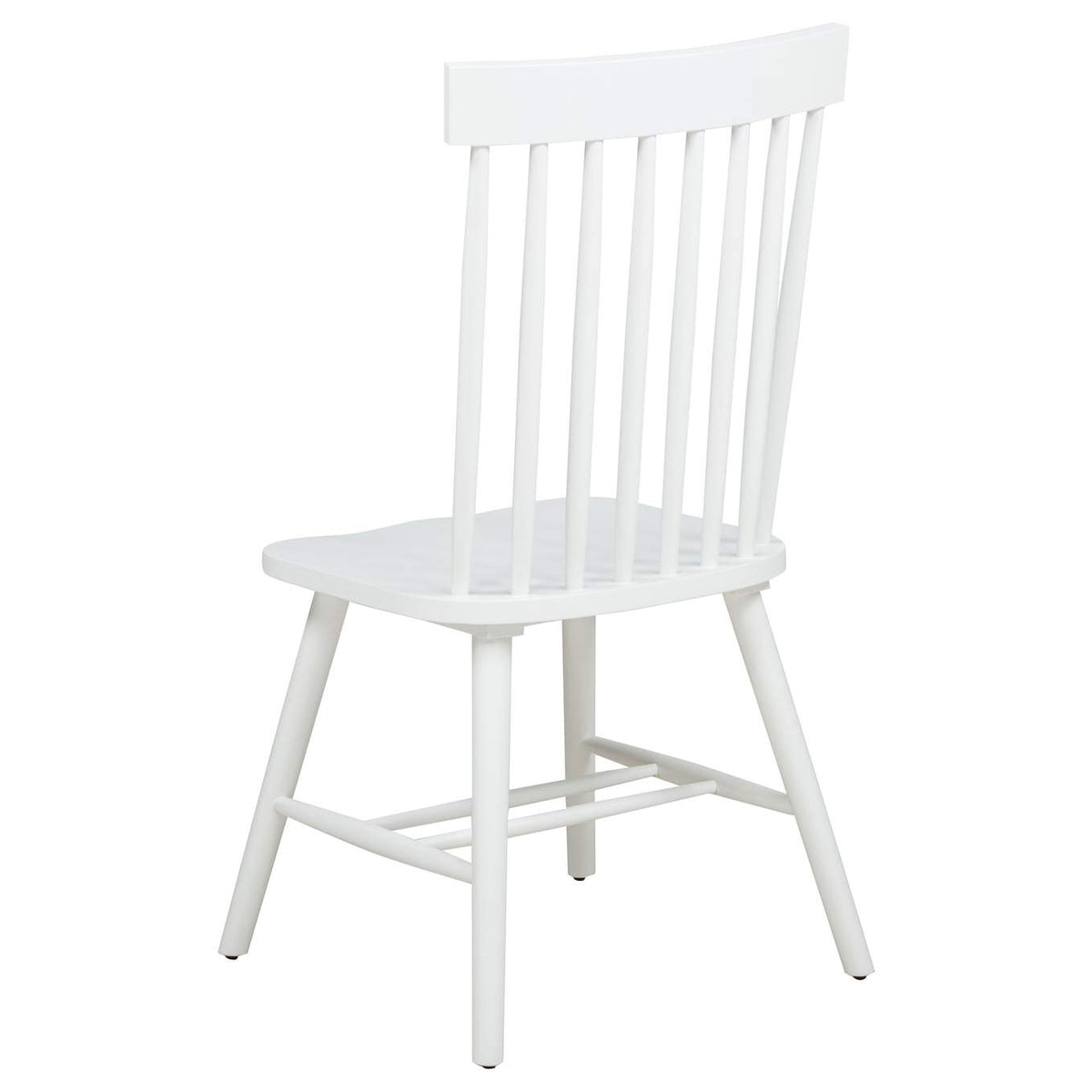 122501-S7W Andrews 7-piece Rectangular Dining Set Light Ash and White