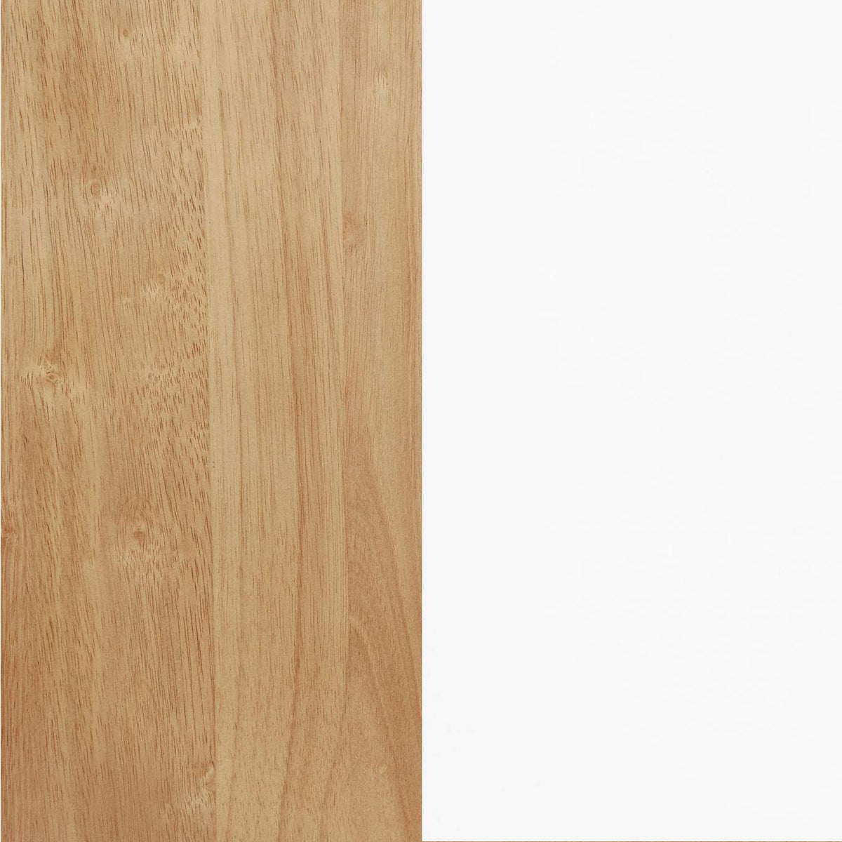 122501 Andrews 66-inch Rectangular Dining Table Light Ash and White