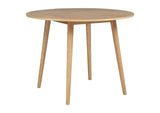 122508-S5 Andrews 5-piece Round Counter Height Dining Set Light Ash