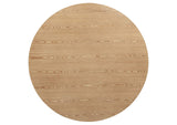 122508-S5 Andrews 5-piece Round Counter Height Dining Set Light Ash