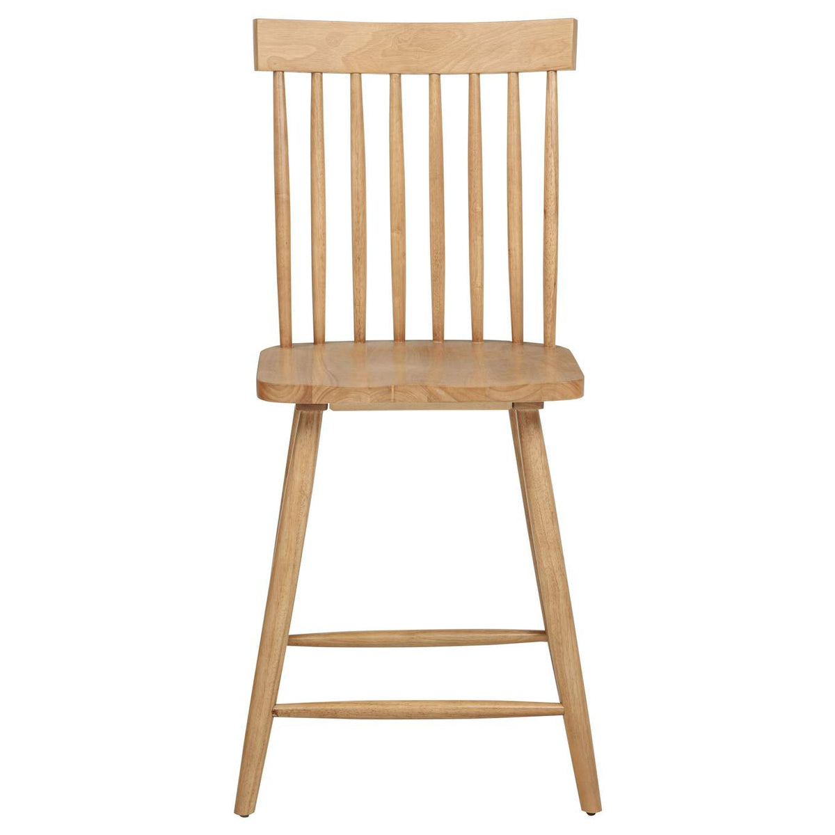 122509 Andrews Windsor Counter Height Dining Side Chair Light Ash (Set of 2)