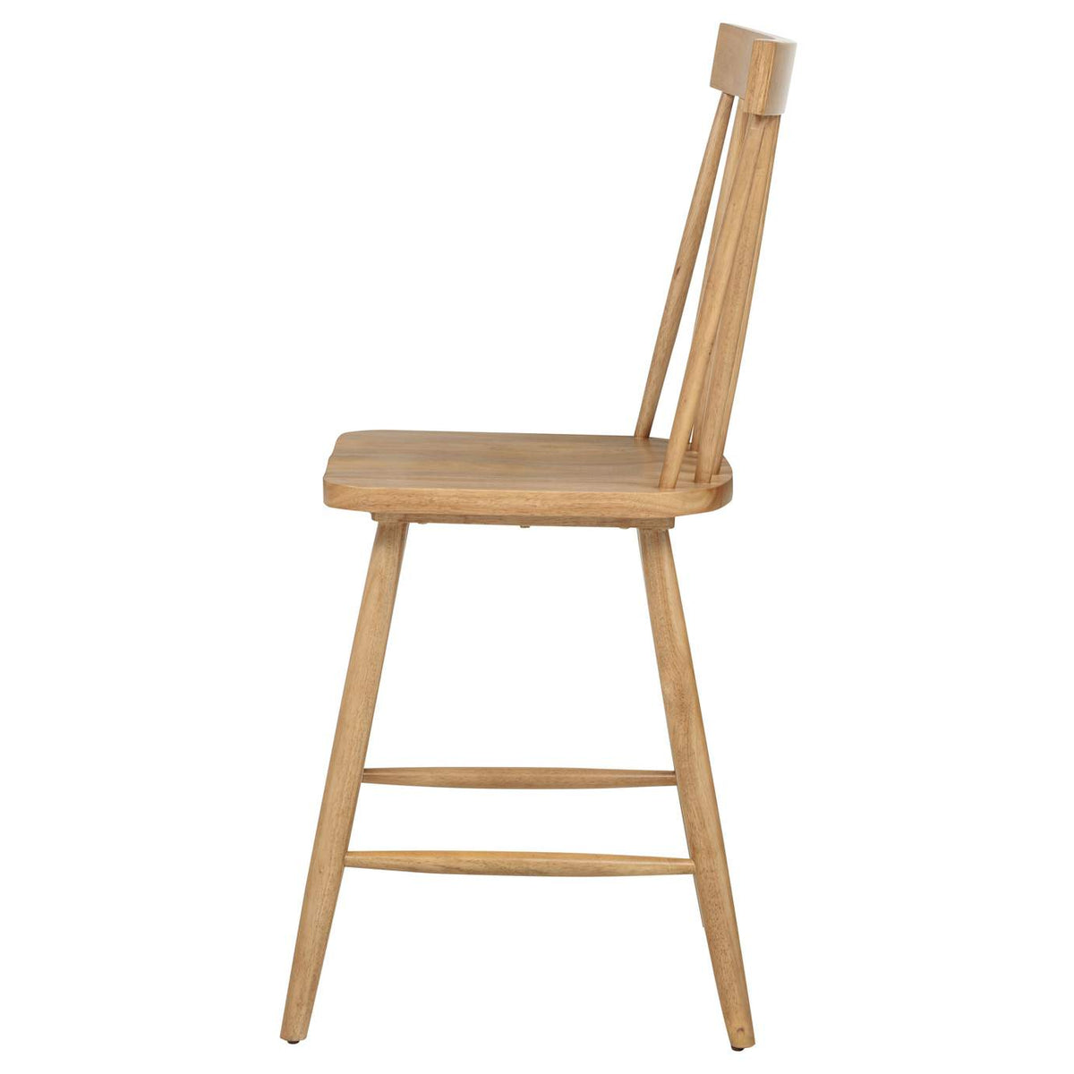 122509 Andrews Windsor Counter Height Dining Side Chair Light Ash (Set of 2)