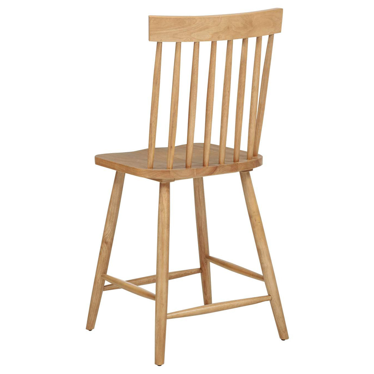 122509 Andrews Windsor Counter Height Dining Side Chair Light Ash (Set of 2)