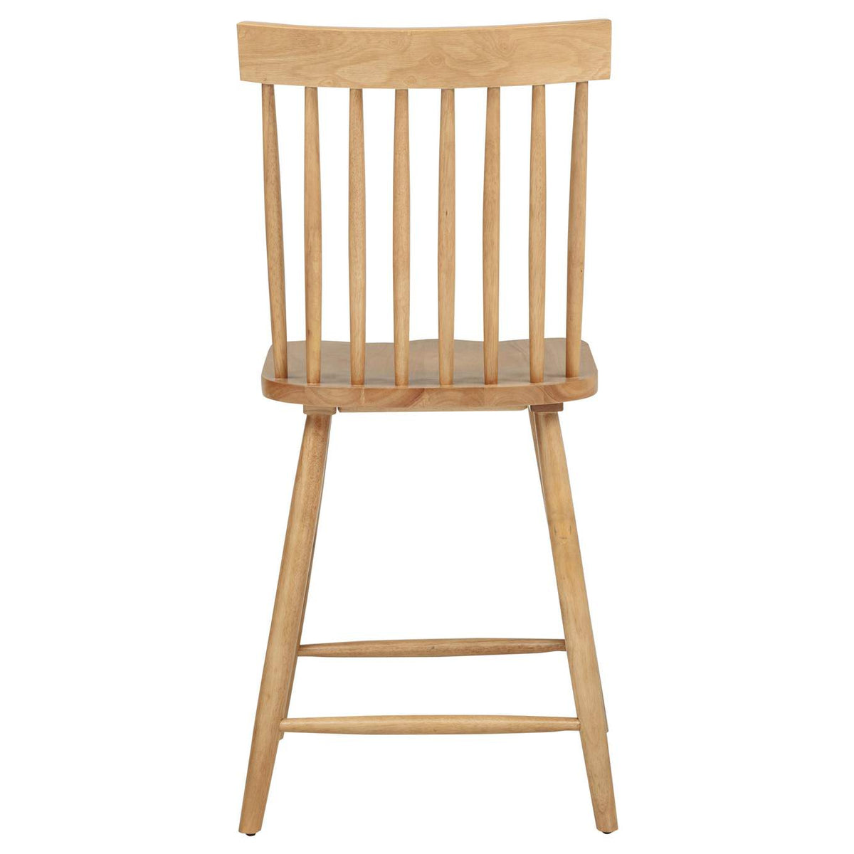 122509 Andrews Windsor Counter Height Dining Side Chair Light Ash (Set of 2)