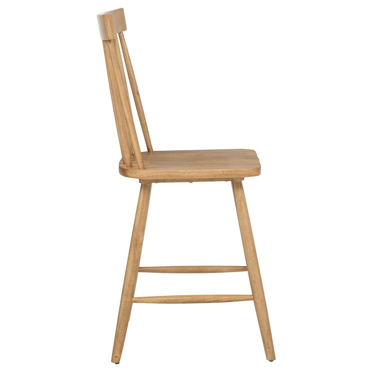 122509 Andrews Windsor Counter Height Dining Side Chair Light Ash (Set of 2)