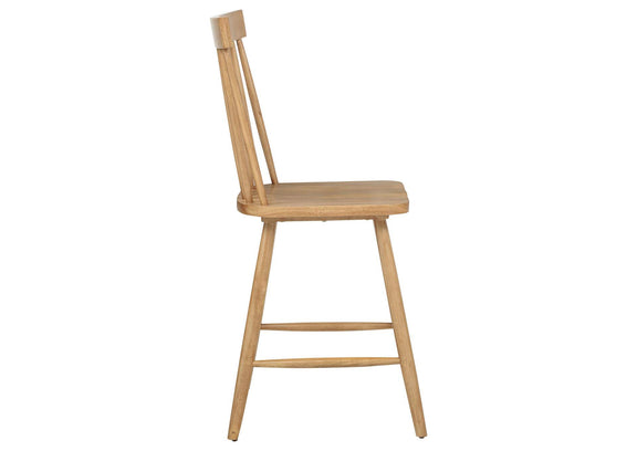 122509 Andrews Windsor Counter Height Dining Side Chair Light Ash (Set of 2)