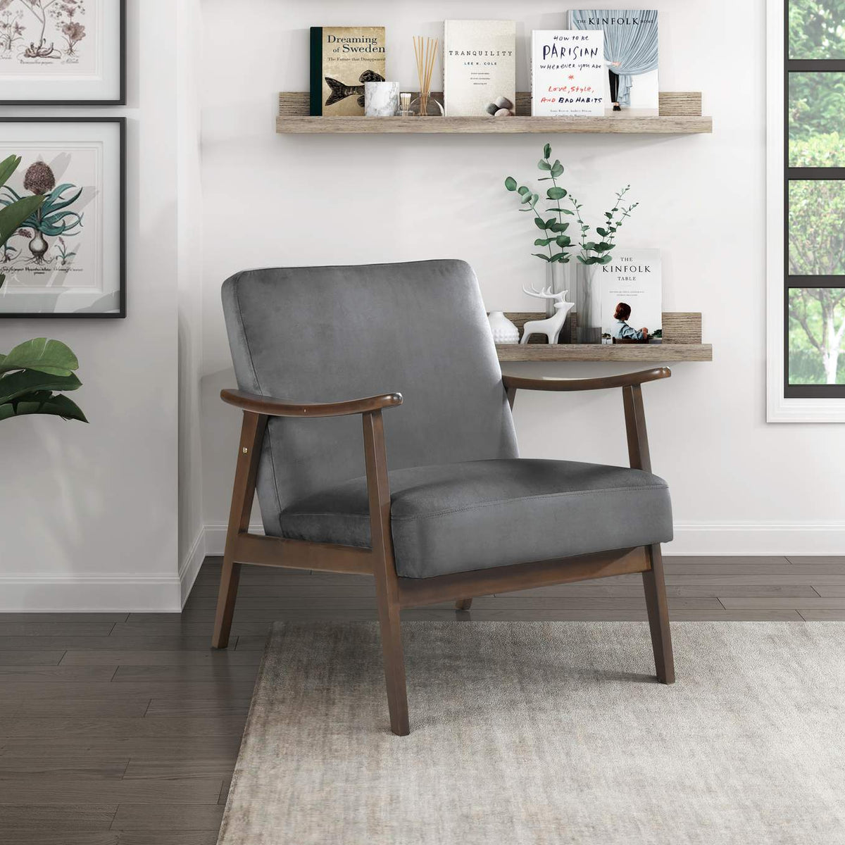 1230DG-1 Landers Accent Chair