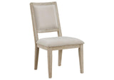 123122 Trofello Cushioned Dining Side Chair White Washed (Set of 2)