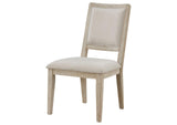 123122 Trofello Cushioned Dining Side Chair White Washed (Set of 2)
