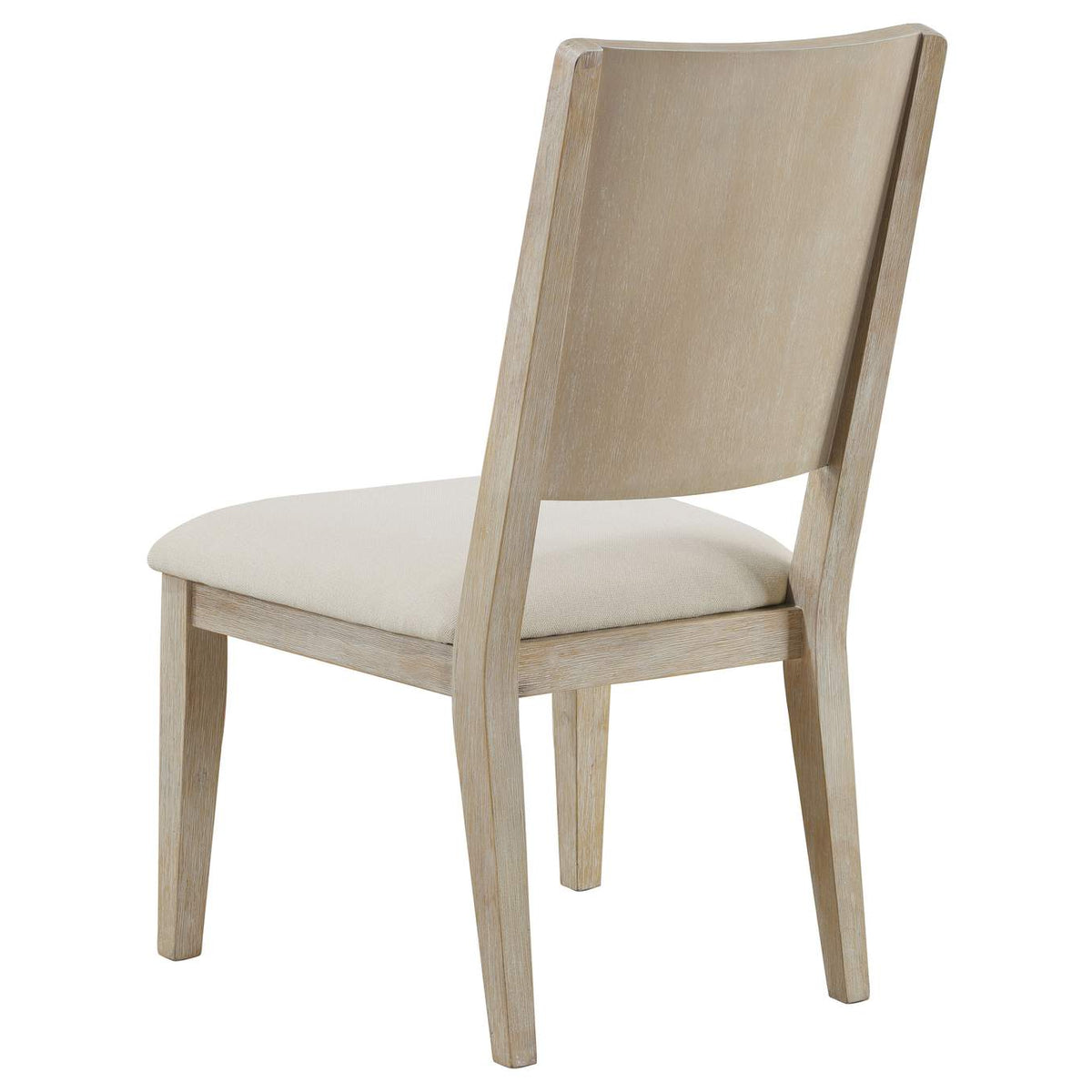123122 Trofello Cushioned Dining Side Chair White Washed (Set of 2)