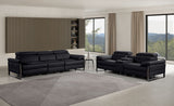 1246 - Modular Power Triple Reclining Sofa And Console Loveseat Set With Power Headrests
