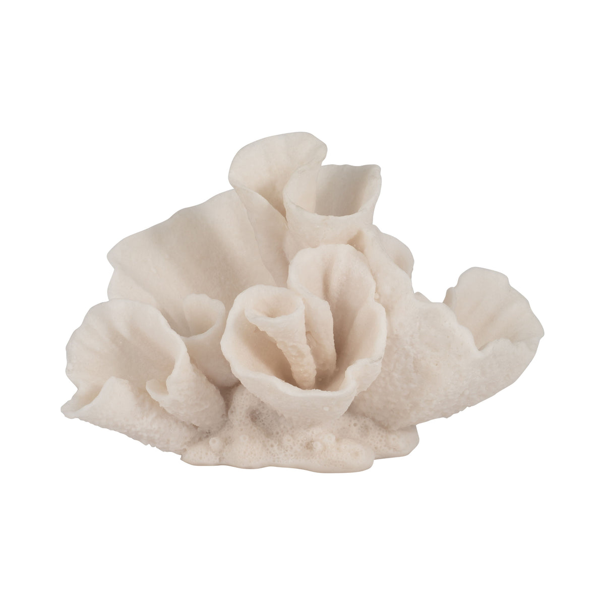 8" Coral Object - Ivory