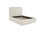 TOV-B44210 Briella Cream Velvet King Bed