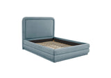 TOV-B44213 Briella Bluestone Velvet Queen Bed