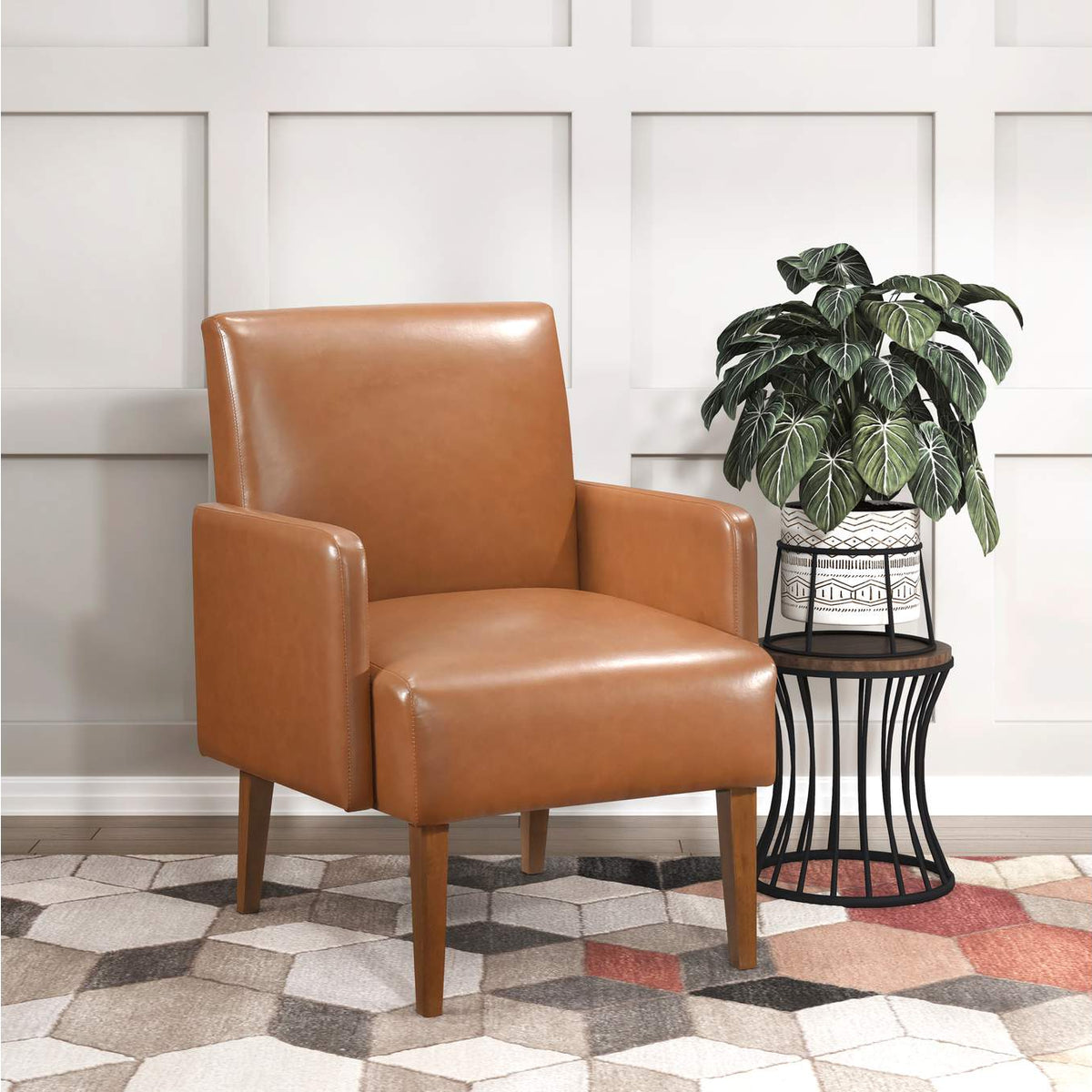1246BRW-1 Piers Accent Chair