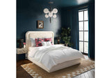 TOV-B44210 Briella Cream Velvet King Bed