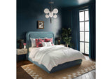 TOV-B44213 Briella Bluestone Velvet Queen Bed