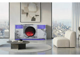 ALORA MARBLE 70" ENTERTAINMENT UNIT WITH SPEAKERS AND LED