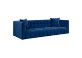 TOV-S85 Bea Navy Velvet Sofa