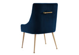 TOV-D48 Beatrix Navy Velvet Side Chair