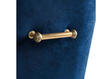 TOV-D48 Beatrix Navy Velvet Side Chair