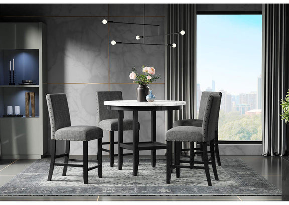 D40011BT+D1622BS D40011 BAR TABLE + 4 D1622 BAR STOOLS