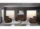 U7303-DOMINO_COFFEE-RS_CRLS_GR U7303 COFFEE RECLINING SOFA - CONSOLE RECLINING LOVESEAT - GLIDER RECLINER