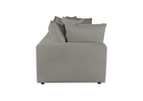 REN-L0090-LS Cali Slate Performance Fabric Modular Loveseat