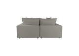 REN-L0090-LS Cali Slate Performance Fabric Modular Loveseat