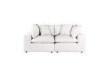 REN-L0092-LS Cali Pearl Performance Fabric Modular Loveseat